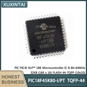 10Pcs/Veliko Novo Izvirno PIC18F45K80-I/PT PIC18F45 TQFP-44 MCU Mikrokrmilnik IC 8-Bitni 64MHz 32KB (16K x 16) BLISKAVICA
