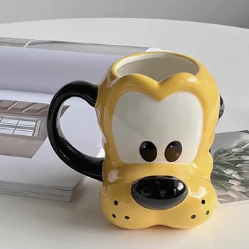 Strip Disney Mickey je Pet Pluton Vrč Ljubek Pes Akcijska Figura, Igrače Lep Brutto Vrč Pokal Keramično Skodelico Kave Ustvarjalne Smešno Darila