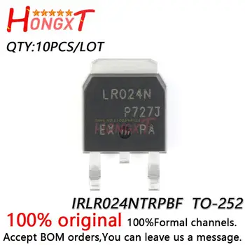 10PCS 100% NOVO Izvirno IRLR024NTRPBF ZA-252-3 N-kanalni 55V/17A čip MOSFET cev.