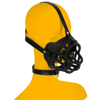 2023 Novo Pes Usta Odprta Usta Gags Odraslih Igra Silikonski Žogo Gag Ropstva Usnje Nastavljiv Igrače Igra Vlog Stranka Maske