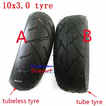 10x3.0 električni skuter Tubeless pnevmatik 10*3.0 10x3.00 cev pnevmatika ustreza 10
