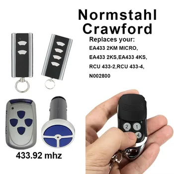Normstahl CRAWFORD garažna vrata, daljinsko upravljanje Za EA433 2KM MIKRO / RCU433-2 / RCU433-4 / N002800 / EA433 2KS / EA433 4KS daljavo