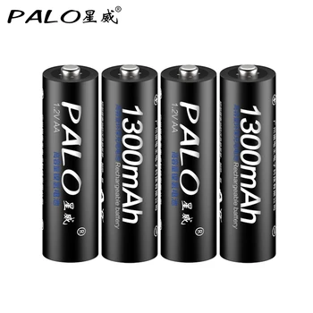 4Pcs Polnilne Baterije AA 2A baterije aa 1300mAh 1,2 v Ni-MH Vnaprej zaračuna Bateria Polnilna Baterias Baterij AA Za Kamero