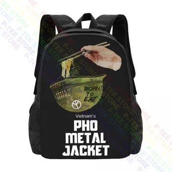Pho Pho Metal Jacket Igralec VeteranBackpack Velike Zmogljivosti Softback Športna Torba