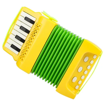 Harmonika Igrača 10 Tipke 8 Bas Harmonike Za Otroke Glasbila, Izobraževalne Igrače, Darila Za Toddlers Začetnike