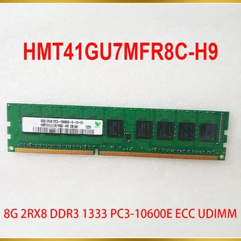 1 Kos Za SK Hynix RAM 8GB 8G 2RX8 DDR3 1333 PC3-10600E ECC UDIMM Pomnilnik HMT41GU7MFR8C-H9 