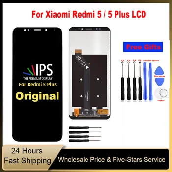 Original Za Xiaomi Redmi 5 Plus LCD-Zaslon LCD-Zaslon Računalnike Zbora Za Redmi 5 Prikaz Nadomestnih Delov LCD MEG7