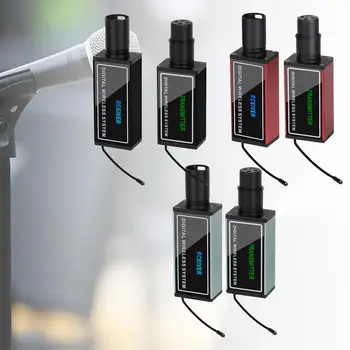 Brezžični Mikrofonski Oddajnik Sprejemnik Priključite na XLR Mic Adapter za Kondenzator Mikrofon Zvočniki Audio Snemalnik Dinamični Mikrofon