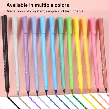 12Colors/Set Multi-color Barvni Svinčnik No Ink Skica Slikarstvo Orodje Večno Svinčnik Umetnost Učenja Dobave Izbrisljivi