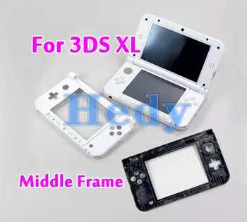 1PC Za 3DS XL LL Zamenjava Tečaj Spodnji Del Srednjega Okvirja Lupine Stanovanjskih Primeru Za 3DSXL Igralno Konzolo Primeru
