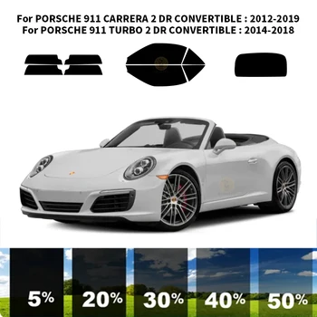 Precut nanoceramics avto UV Okno Odtenek Komplet Avtomobilsko Okno Film Za PORSCHE 911 CARRERA 2 DR., ZAMENLJIVE 2012-2019