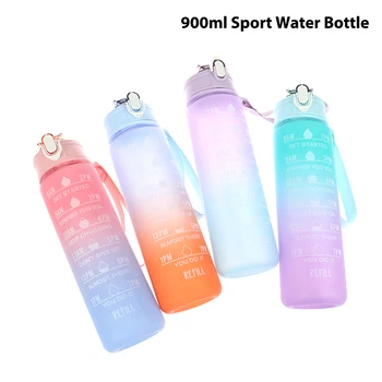 900 ML Šport Steklenica za Vodo Neprepustni Steklenice Pitje na Prostem, Potovanja Prenosna Steklenica za Vodo Telovadnici Fitnes Vrči