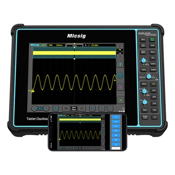 Micsig STO2002 Oscilloscope digital 2 Kanali 1GSa/S Visoke Zmogljivosti In Multi-funkcijo Tablet Oscilloscope