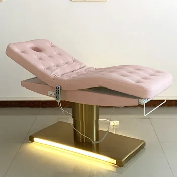 kozmetični salon posteljo stol spa obraza trepalnic kozmetične opreme voskanje trepalnico razširitev ogrevano električna masaža roza zlata