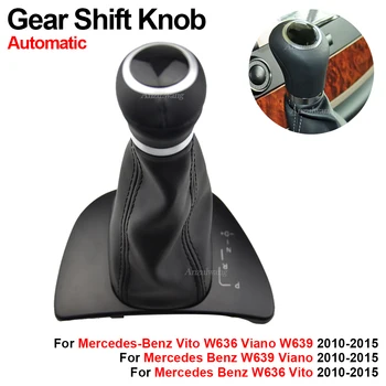Nov Avto Resnično Samodejni Gear Box Shift Kritje Za Mercedes Benz Vanio W639 Vito W636 Avtomobilskih Prestavno Ročico Opno A6392600073