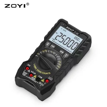 ZOYI ZT-225 Napetosti in Upora/Vklop/Izklop/Kapacitivnost/Frekvenca/Diode/Ciklus/Temperatura AC+DC v kombinaciji merjenje napetosti 103