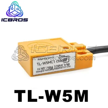 TL-W5M Induktivna Induktivna Stikala Kovinski Senzor TL-W5MC1 TL-W5MC2 TL-W5MF1 TL-W5MF2 Tri Žice NPN/PNP Običajno Odprta 24V