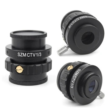 SZM CTV 1/2 1/3 1X Adapter HDMI Fotoaparat digitalni vmesnik za Simul Osrednja Trinocular Stereo Mikroskop, HDMI, VGA Video Kamere Adapter za Objektiv