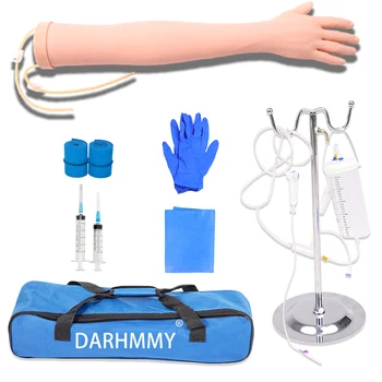 DARHMMY IV Vbrizgavanje Roko Phlebotomy Intravensko Infuzijo Praksi Kit Venipuncture medicinska Sestra Usposabljanje Krvi Risanje Roko Model Komplet
