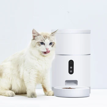 Zaklepanje tel. na avtomatski trajne smart visoke kakovosti WIFI hišnih mačk podajalnik