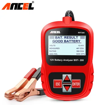 ANCEL BST200 Digitalni Baterije Analyzer 12V 100 -1100CCA Avto Baterijo Vstavite Tester Za Dizel Bencin Vozil Avto Orodje za Diagnostiko,