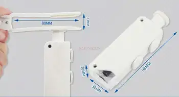 povečevalno opreme Povečevalno steklo led lučka za prenosni mikroskopom mobilni telefon 160 krat / 200-krat Qing krat