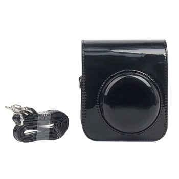 Mehko Mini Kamere Primeru Vrečko PU Usnja Kritje z Ramenski Trak Za Fujifilm Mini 12 Hitra Kamera Primeru JIAN