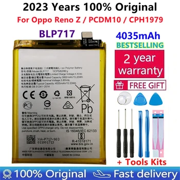 100% Prvotne New Visoke Kakovosti 4035mAh BLP717 Nadomestna baterija Za NASPROTNEGA RENO Z PCDM10 CPH1979 mobilnega telefona, baterije, Bateria