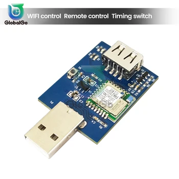eWeLink WIFI Smart Stikalo DC 5V APP Long-range Control Mikro Priključite USB Inteligentni Časovno Stikalo Modul PCB Nadzor Stikalo