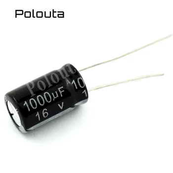 20 Kos/veliko Polouta Aluminija Elektrolizo Neposredno Plug Kondenzatorji Komponente 330UF 25/50V 8x12mm Kompleti V-skladu Super Kondenzator