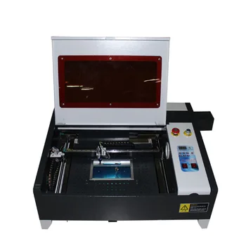 LY CNC Lasersko 4040 50 W CO2 Graviranje Stroj Namizje z Digitalno Funkcijo Delo Velikosti 400*400mm DIY Ce 