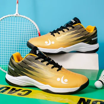 Luksuzne blagovne Znamke Badminton Čevlji za Moške Zlato Ženske Tenis Čevlji za Usposabljanje Anti-spolzka Fitnes Odbojka Namizni Tenis Copati
