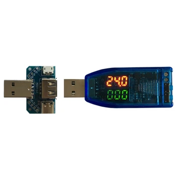 XY-USB4 USB Adapter USB Moški Konektor Tip-C Mikro Ženski USB 2.54 mm-4P Prenos Test Odbor USB Adapter Ploščo stikalne plošče