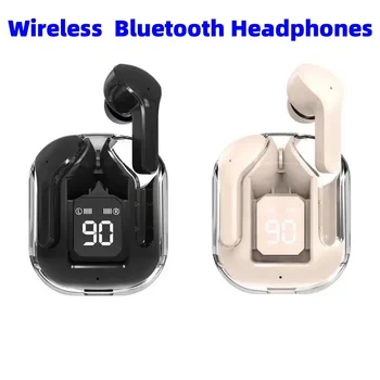 Brezžične Bluetooth Slušalke Tws v uho Brezžične Slušalke z Mikrofonom, Led Zaslon za Klicanje Igra Glasbo, Šport