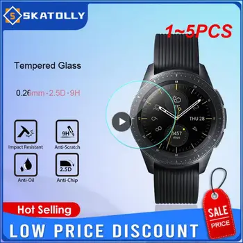 1~5PCS Kaljeno Steklo Screen Protector Za Galaxy Watch 4 Classic 42 44 40 MM Pametno Gledati Gledati 46MM 42MM Stekla