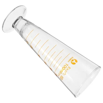Stekla Merjenje Pokal Lab Majhno Orodje, Material Kemija Čaš Skodelice Tekočine z Žlebu Laboratorijska Steklovina Široka Usta