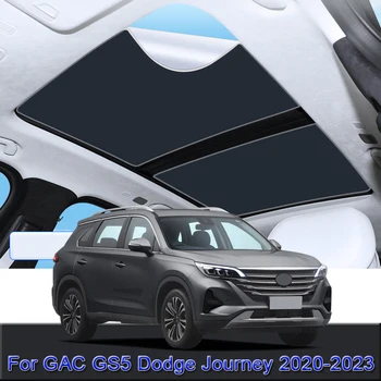Za GAC GS5 Dodge Journey 2020-2023 Avto Elektrostatično Adsorpcije Sunroof Dežnik Toplotna Izolacija strešno Okno Nalepke, Dodatki