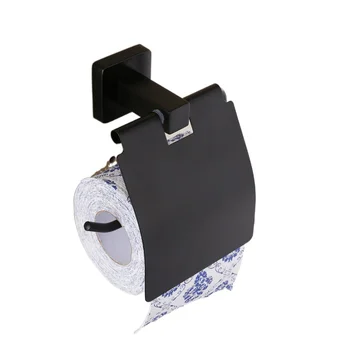 Evropski Črn Toaletni Papir Držalo Starinsko Iz Nerjavečega Jekla, Navijalec Polje Tkiva Roll Wall Mount Kopalniške Opreme