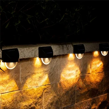 LED Sončne Korak Svetlobo na Prostem Villa Vrt, Balkon Steno Lahka Nepremočljiva Hodnik, Dekorativni Svetlobe Primerna za Krova Terasa