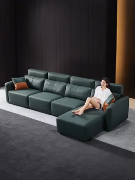 Tkanine, kavč svetlobno razkošje sodobne, nove tehnologije krpo minimalističen italijanski dnevna soba kombinacija navzdol kavč