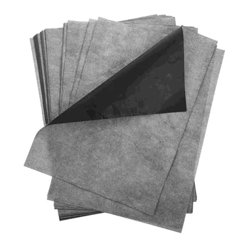 100 Listov Grafit Ogljikov Papir Za Prenos Blaclight A4 Sledenje Črno-Belo Kopiranje Materialov