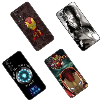 Marvel Iron Man Primeru Telefon Za Samsung A04 A21 A30 A50 A52 S A13 A14 A22 A23 A32 A53 A73 5G A11 A12 A33 A31 A51 A70 A71 A72