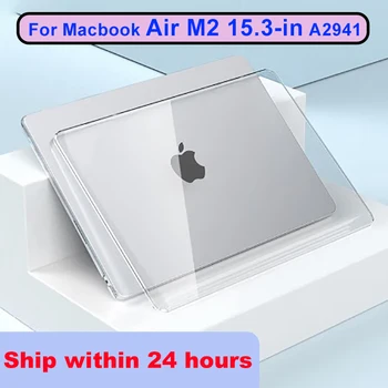 Laptop Primerih za MacBook Air 15 Primeru M2 2023 Dotik ID testenine macbook Air vsaj 15,3 palčni A2941 Funda lupini