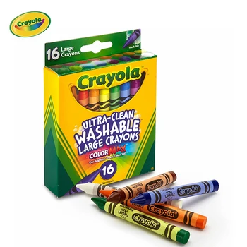Crayola Velik Stroj Barvice, 16 Ct, Šolske Potrebščine za Vrtec, Malčka, Barvice Darila za Otroke