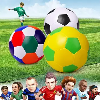Mehko Zaprtih Nogomet Žoga, Dvoranski Športi, Polnjene Soccerball Za Otroke, ki so Odporne na Obrabo Mehko Nogomet Igrača Za Rojstni Dan otroka