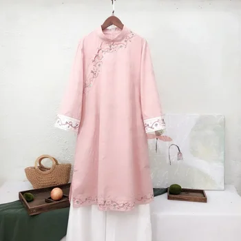 Izboljšana Različica Cheongsam Obleko Tradicionalna Kitajska Oblačila za Ženske
