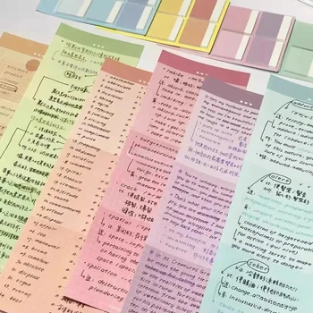 B5 Barvni Papir Memo Pad Pisanje Podloge Za Pisalne Scrapbooking Ugotavlja, Da Naredite Seznam Kontrolni Seznam Urnik Načrtovalec Šolske Potrebščine