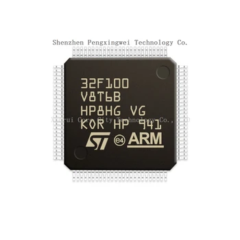 STM STM32 STM32F STM32F100 V8T6B STM32F100V8T6B V Zalogi 100% Prvotne Novo LQFP-100 Mikrokrmilnik (MCU/MPU/SOC) CPU (procesor)