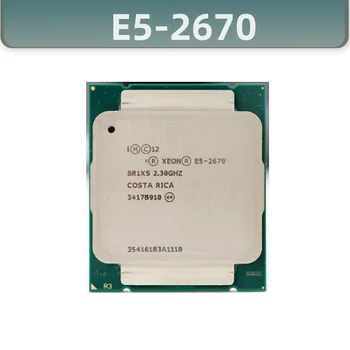 Xeon E5-Razdaljo 2670 E5 Razdaljo 2670 2.6 GHz Osem-Core Šestnajst-Nit CPU Procesor 20M 115W LGA 2011