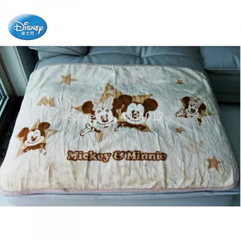 Disney Mickey Miške Minnie Mouse Rjava Risanka Dojenčki Odeje Vrgel 70x100cm za hišne Ljubljenčke Mačka Baby Otroci na Jaslice/Kavč Lepo Darilo